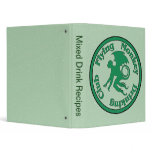 Flying Monkey Drinking Club Vinyl Binders