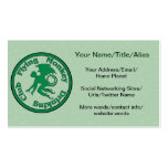 Flying Monkey Drinking Club Business Card Template
