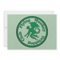 Flying Monkey Drinking Club Custom Invites