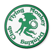 Flying Monkey Drinking Club magnets