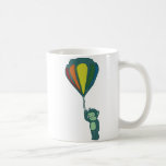 flying monkey : hot air balloon mugs
