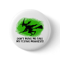 Flying Monkeys Pinback Buttons