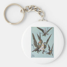 Flying Monkeys Color Key Chain