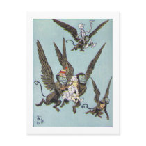 Flying Monkeys Color Post Cards