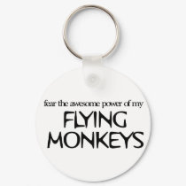 Flying Monkeys keychains by alternateworlds Flying Monkeys keychains
