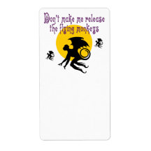Flying Monkeys Label