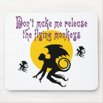 Flying Monkeys mousepads by countdracula Flying Monkeys mousepads