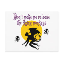 Flying Monkeys Postcard