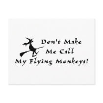 Flying Monkeys Postcard