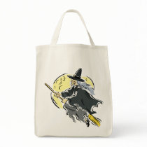 Flying Moon Witch bags