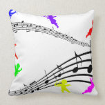 Flying music pillows