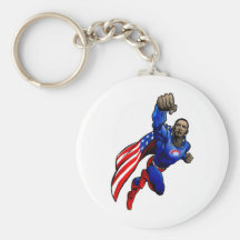 Flying Obama Key Chains