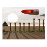 Flying Object Postcard