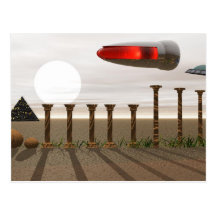 Flying Object Postcard