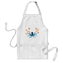 Flying Octopus Apron