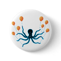 Flying Octopus Button