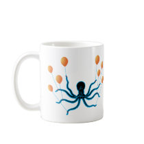 Flying Octopus Coffee Mug