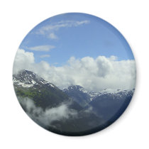 Flying Over the Blackcomb Mountains magnets by rlacow Flying Over the Blackcomb Mountains magnets