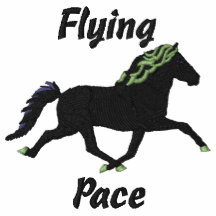 Flying Pace - Icelandic Horse Embroidered Sweatshirt
