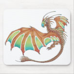 Flying Painted Dragon mousepad