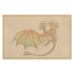 flying painted dragon stationary custom stationery