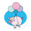 Pig Party Envelope Seals