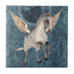 Flying Pegasus Horse Fantasy Art Tile
