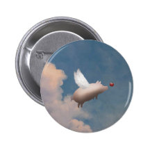flying pig button