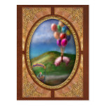 Flying Pig - Child - How I wish I were a bird Postcards