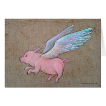 flying pig cards