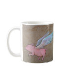 flying pig mug