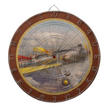 Flying Pig - Plane -The joy ride Dartboard With Darts