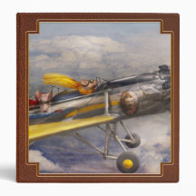 Flying Pig - Plane -The joy ride Vinyl Binders