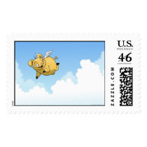 Flying Pig Postage Stamps