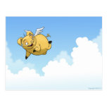 Flying Pig Postcard