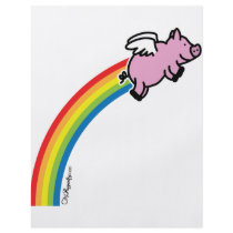 Flying Pig Rainbow Flyers