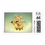 Flying Pig Stamp