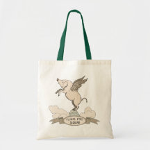 Flying Pigs Squad Canvas Bag