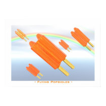 Flying popsicles posters by ChristelWeixelman Flying popsicles posters