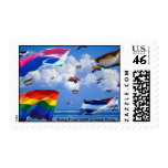 "Flying Pride" Genuine US Postage postage