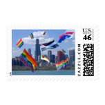 Flying Pride Over Chicago postage
