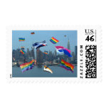Flying Pride Over New York postage