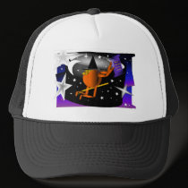 Flying Pumpkin Man hats