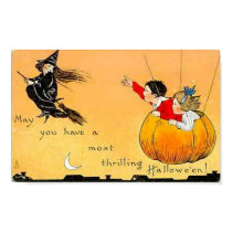 Flying Pumpkn and Witch posters