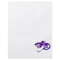 Flying Purple Dragon Personalized Flyer