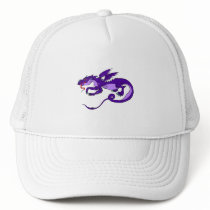 Flying Purple Dragon Trucker Hat