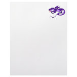 Flying Purple Dragon Custom Letterhead