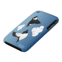 Flying Razorbills Case-Mate iPhone 3 Cases