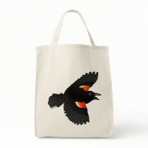 Flying Red-winged Blackbird Bags