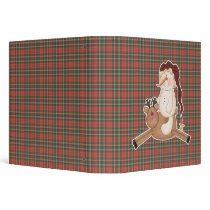 flying reindeer santa snowman binders